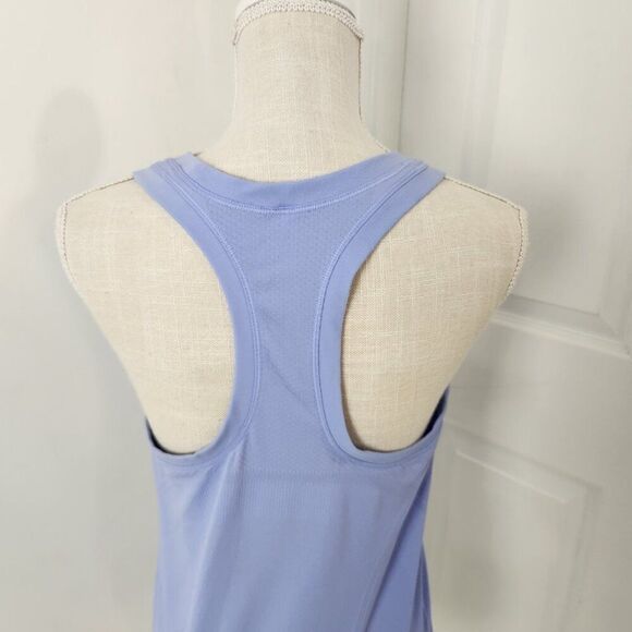 Athleta Top Womens L Purple Momentum Seamless Racerback Yoga Practice Run - Picture 5 of 12